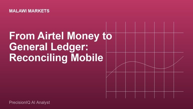 From Airtel Money to General Ledger: Reconciling Mobile Payments at Scale